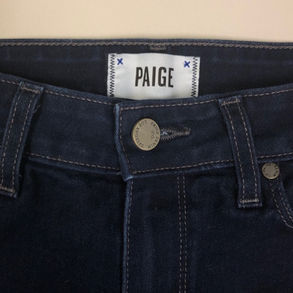 PAIGE DENIM indigo skinny jeans
